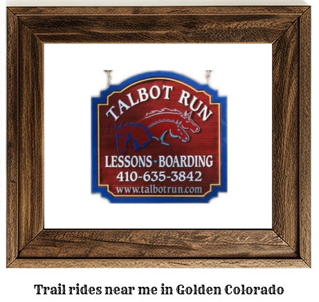 trail rides near me in Golden, Colorado